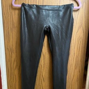 Spanx Faux Leather Leggings